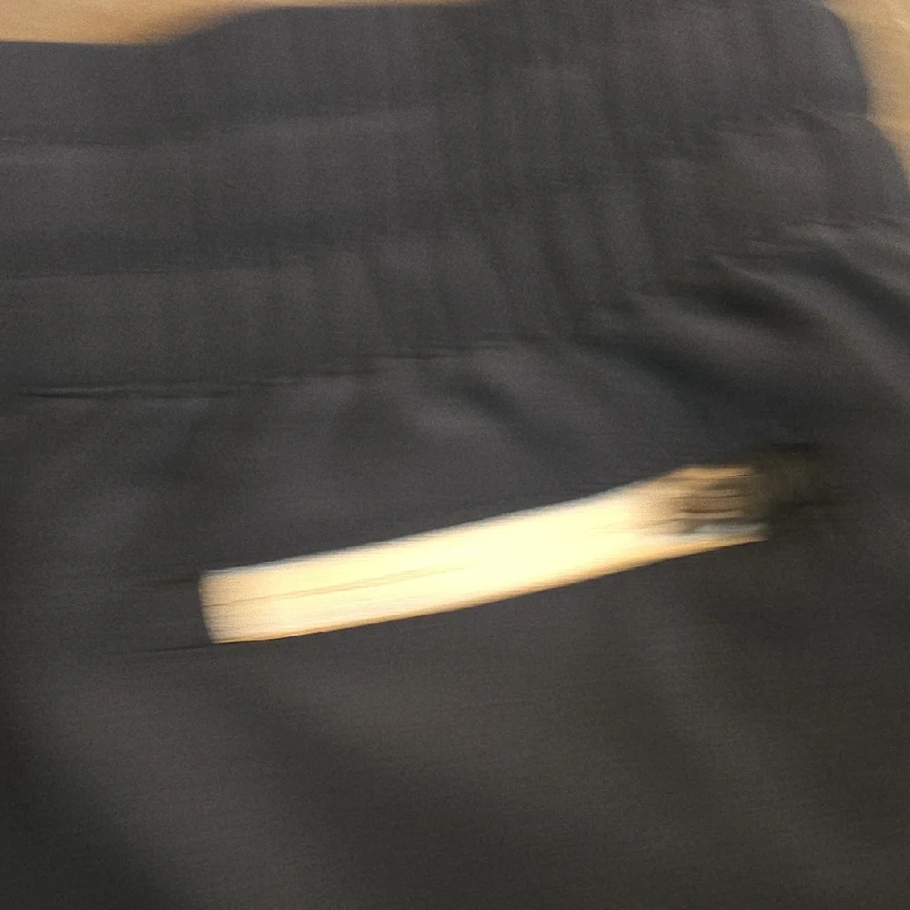 Vuori Dark Blue Athletic Shorts with White Accents - Picture 3 of 5